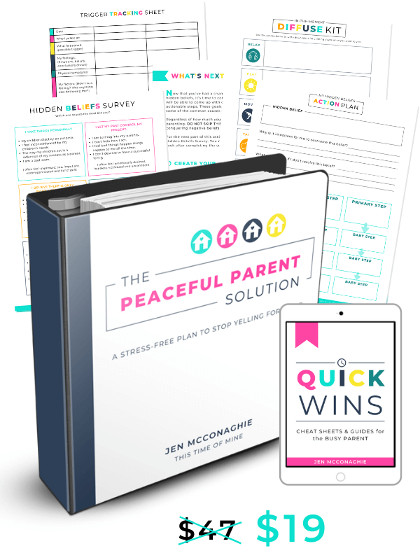 The Peaceful Parent Solution Yelling Management System | This Time Of Mine