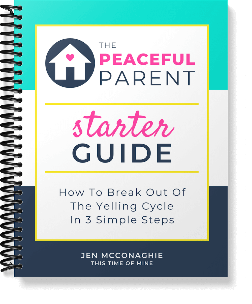 The Peaceful Parent Starter Guide | This Time Of Mine